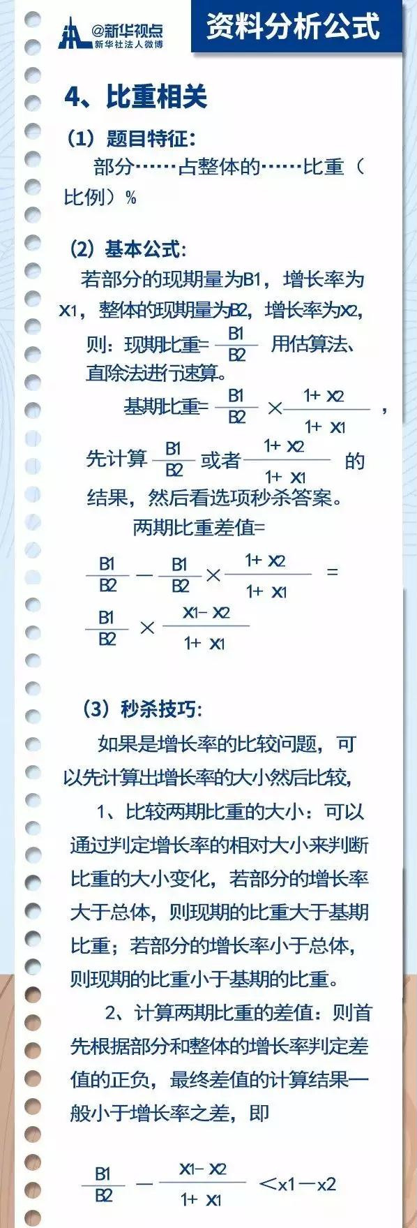 2020國(guó)考行測(cè)常用公式匯總，背完答題省時(shí)省力
